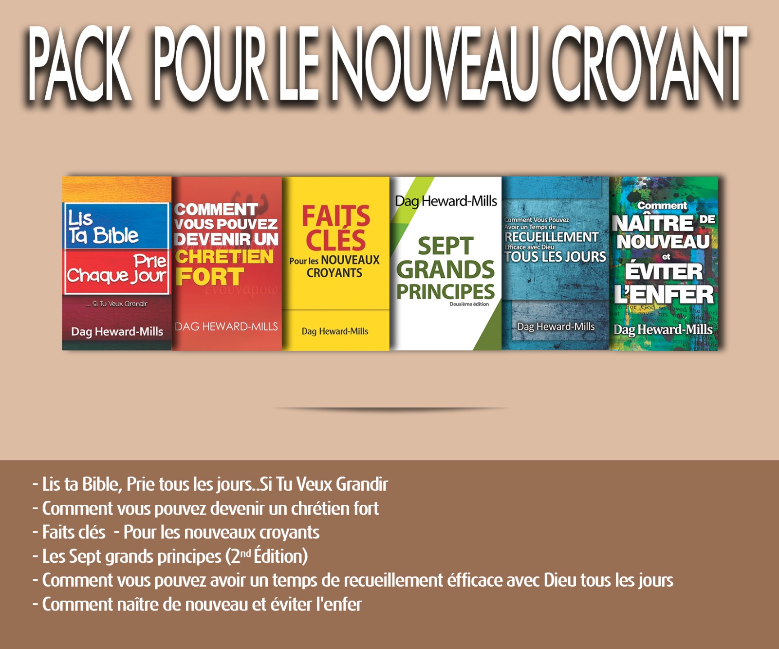 Pack pour le nouveau croyant